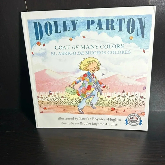 Coat of Many Colors Dolly Parton Paperback 2016 Imagination Library Edition - Picture 1 of 4
